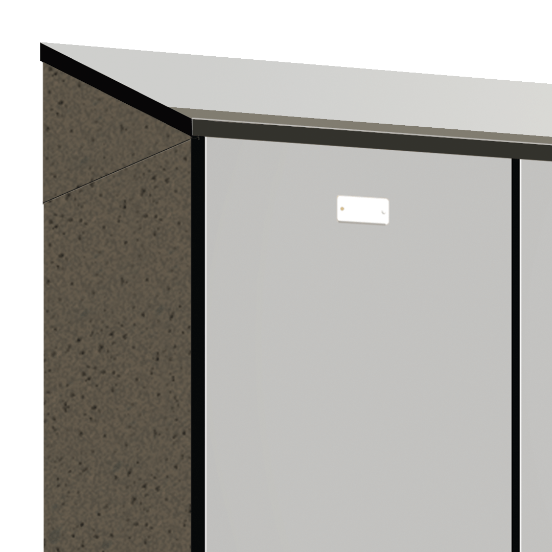 ASI Phenolic Locker Slope-Top Systems