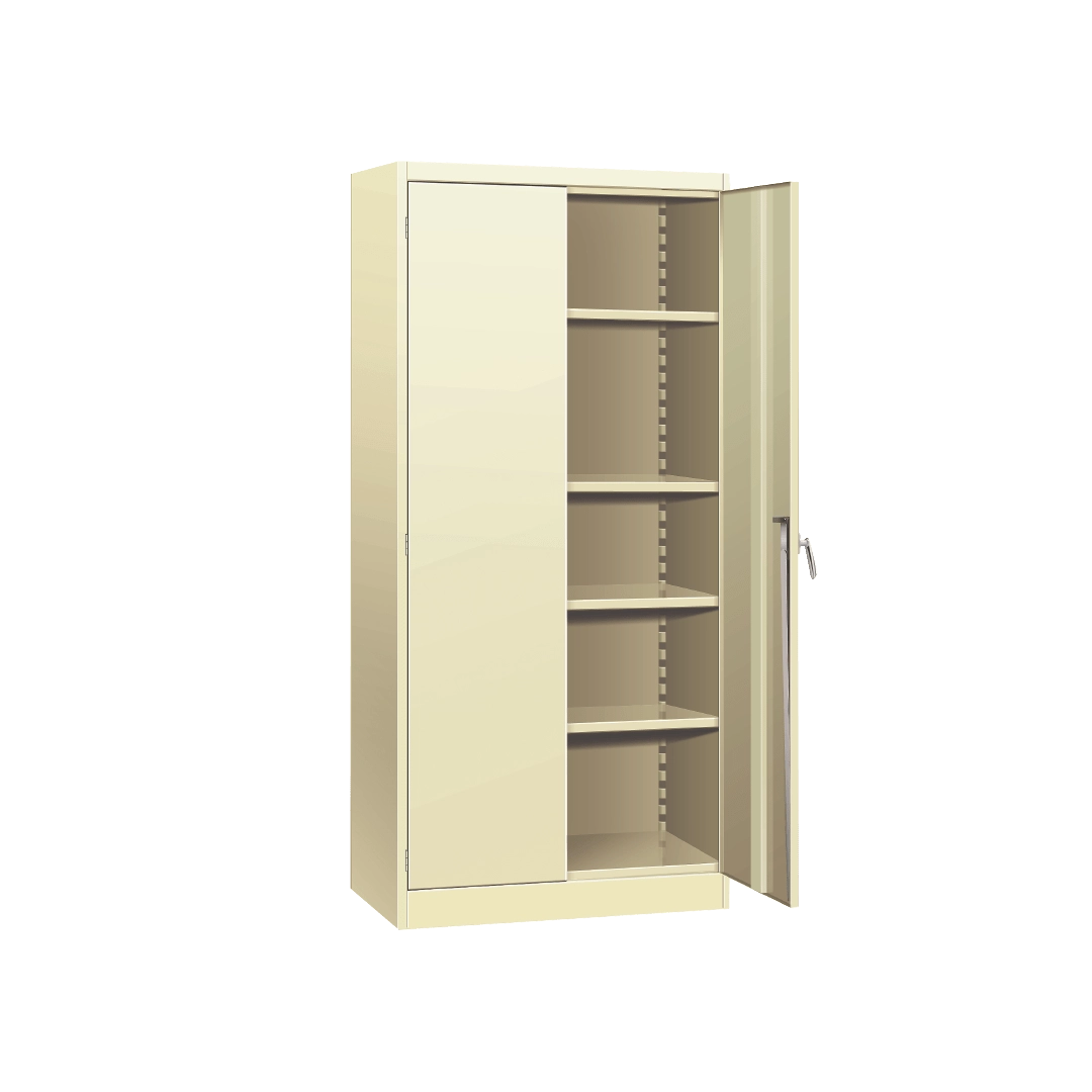 ASI Adjustable-Shelf Steel Storage Cabinets — ASI-StorageCabinets Economical-1open