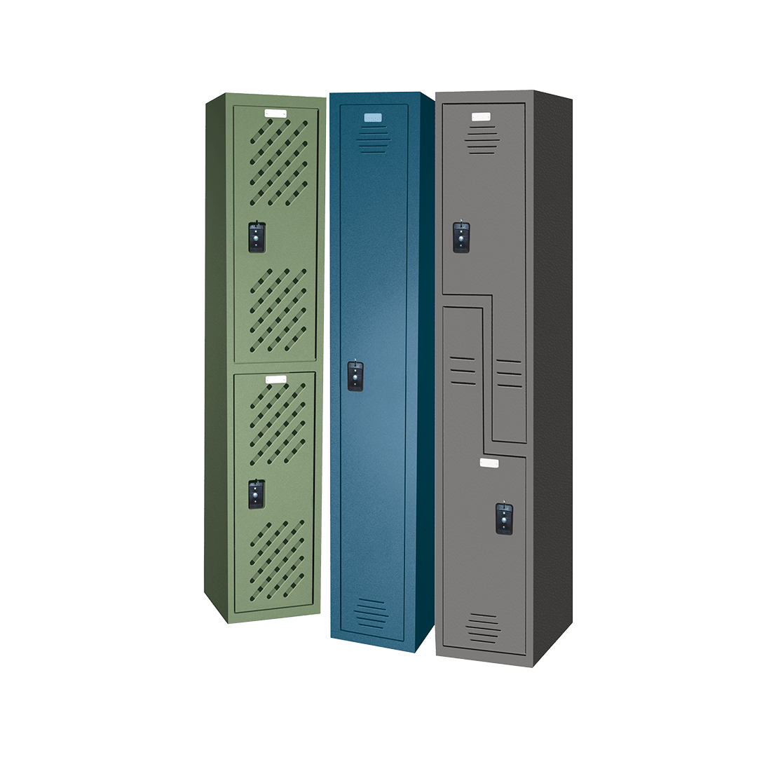 ASI Traditional Plus Heavy-Duty HDPE Lockers — ASI-PlasticLocker TraditionalPlus -1