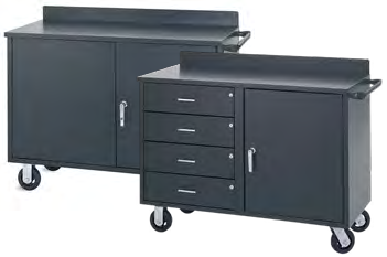 Mobile Industrial Workbenches — original catalog photograph