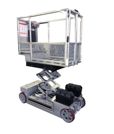 Stainless Steel Personnel Manlifts — catalog equipment photograph