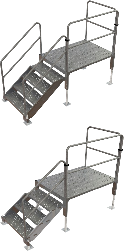 Custom Modular Industrial Access Systems — original catalog photograph