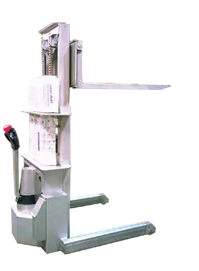 Stainless Steel Tight-Turning Stackers — catalog equipment photograph