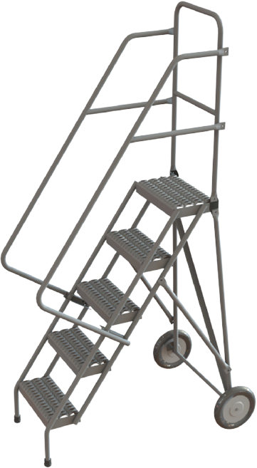 All-Terrain Rolling Ladders — catalog equipment photograph