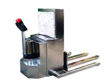 Stainless Steel Straddle Stackers — catalog equipment photograph
