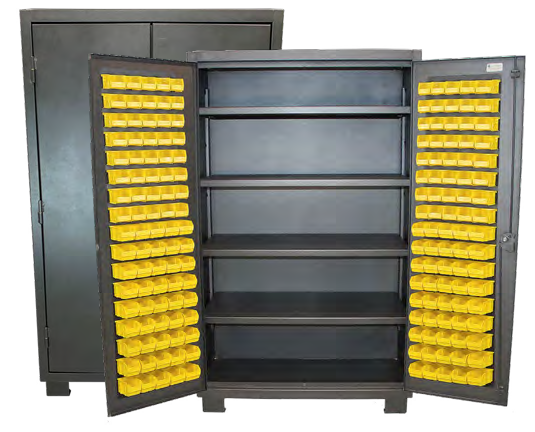 12-Gauge Industrial Storage Cabinets — original catalog photograph