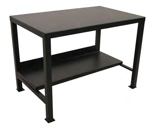 Welded Steel Work Tables — catalog equipment photograph