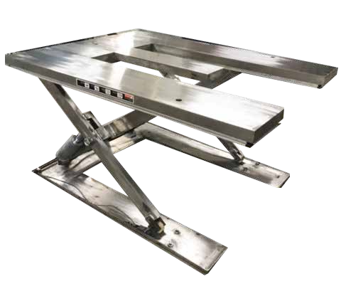 Stainless Steel E-Entry Low-Profile Lift Tables