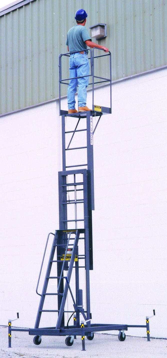 Adjustable-Height Work Platform — BL Series — catalog equipment photograph