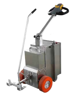 Stainless Steel Electric Tugger — 5,500 lb — catalog equipment photograph