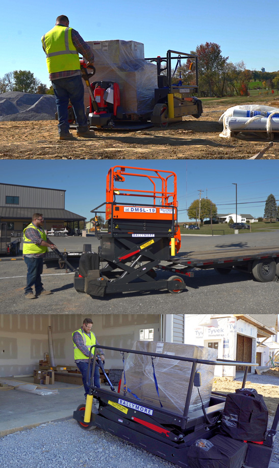 Rough-Terrain Portable Loading Dock — RT-PLD-5K — original catalog photograph