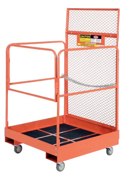 Fork-Mounted Maintenance Platforms — catalog equipment photograph
