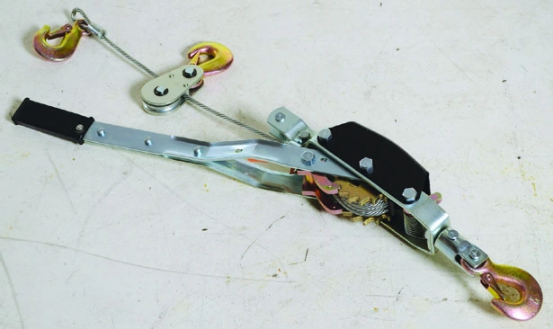 Galvanized Two-Speed Cable Puller catalog equipment view