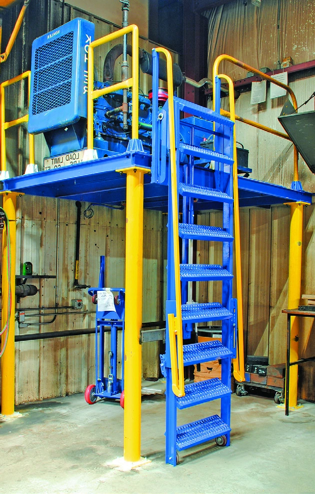 Mezzanine Ladders (face mounted/retractable) catalog equipment view