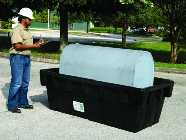 Fuel Tank Containment with Drain catalog equipment view