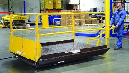 Truck Dock Lift Accessories catalog equipment view