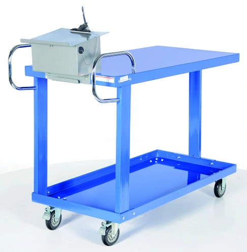 Easy-Access Steel Stock Trucks catalog equipment view