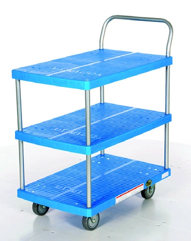 Two & Three Shelf Plastic Platform Carts catalog equipment view