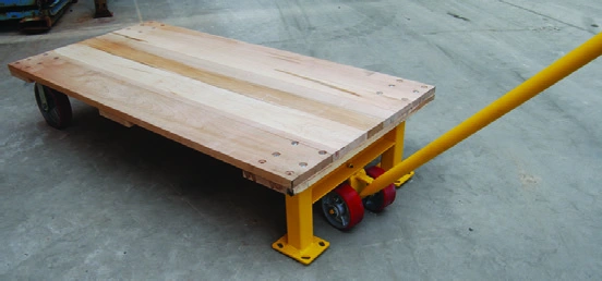 Semi-Live Hardwood Skids & Lever Jack catalog equipment view