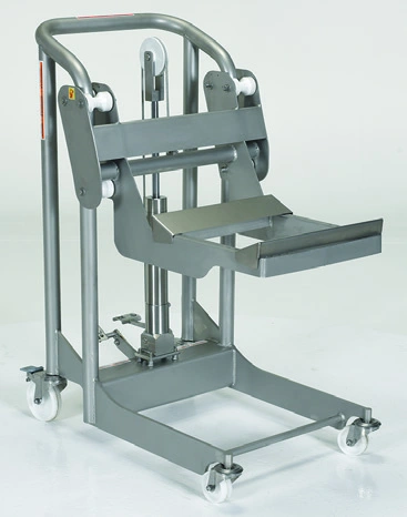 Stainless Steel Hydraulic Foot Pump Roll Handler catalog equipment view