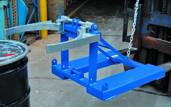 Fork Mounted Poly Drum Handlers catalog equipment view