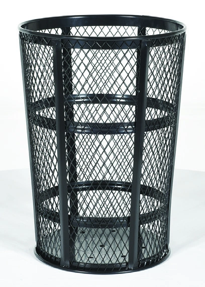Expanded Metal Trash Can catalog equipment view