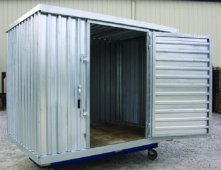 Storage Buildings catalog equipment view