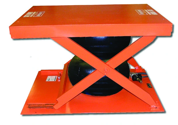 Low-Profile Air Bag Scissor Lift Tables catalog equipment view