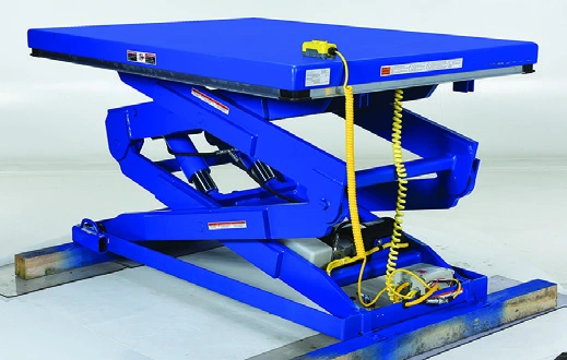 Double Scissor Lift Tables catalog equipment view