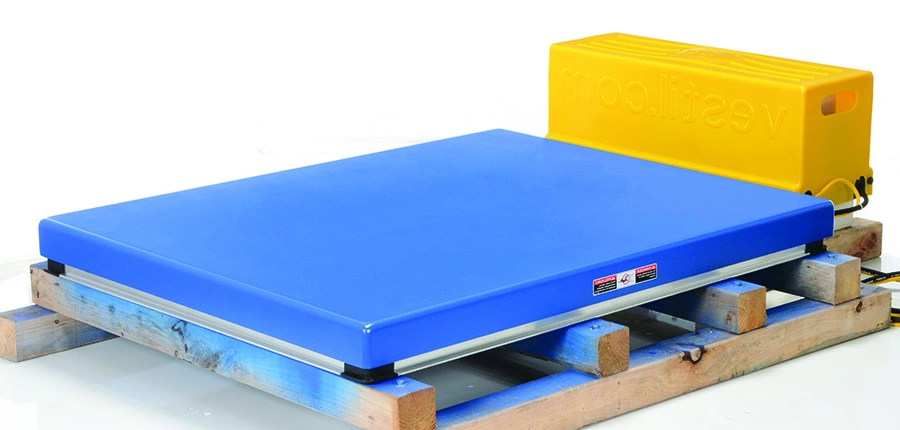Low Profile Electric/Hydraulic Scissor Lift Tables catalog equipment view