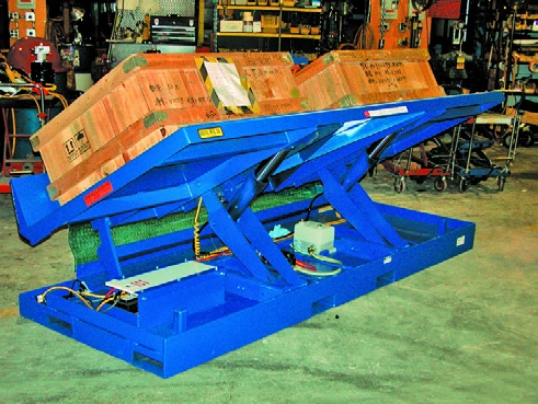 Single Scissor Lift & Tilt Tables catalog equipment view