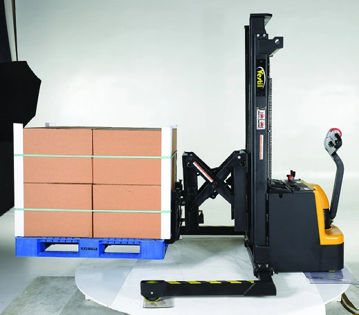 Powered Stacker with Power Drive, Power Lift, & Power Fork Reach catalog equipment view