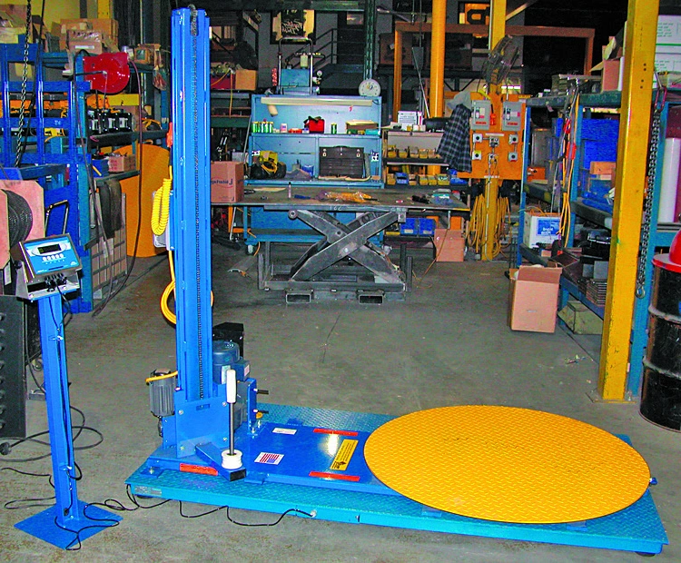 Powered Stretch Wrap Machines catalog equipment view