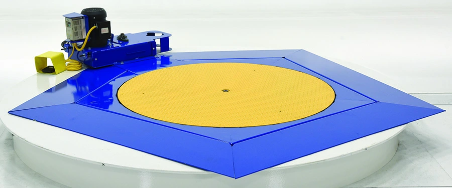 Low-Profile Powered Carousels catalog equipment view