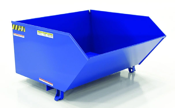 Low Profile 90° Self-Dumping Steel Hoppers catalog equipment view