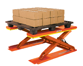 UL34 U-Lift Roll-In Lift Table — manufacturer catalog illustration