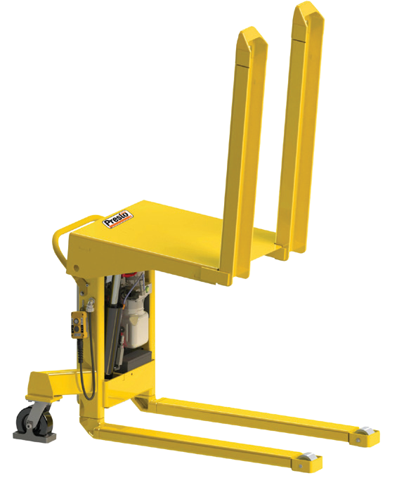 PT and PTS Portable Container Tilters — manufacturer catalog illustration