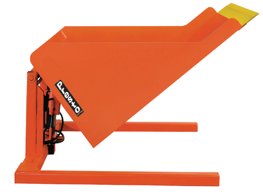 ZRT Floor-Level Container Tilters — manufacturer catalog illustration