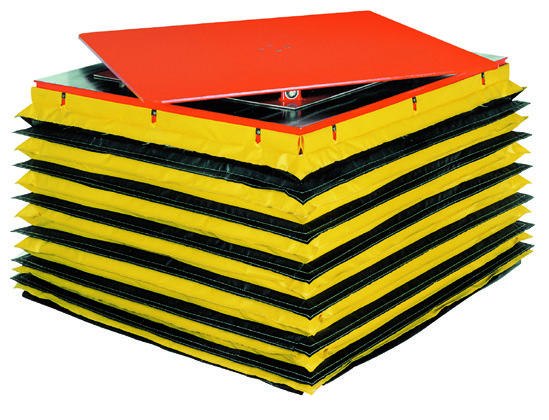 AXR Pneumatic Lift-and-Rotate Tables — manufacturer catalog illustration