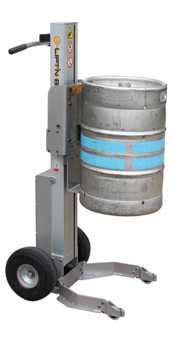 FKL200 Powered Keg Lifter — manufacturer catalog illustration