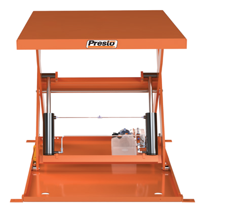XL Standard-Duty Scissor Lift Tables — manufacturer catalog illustration