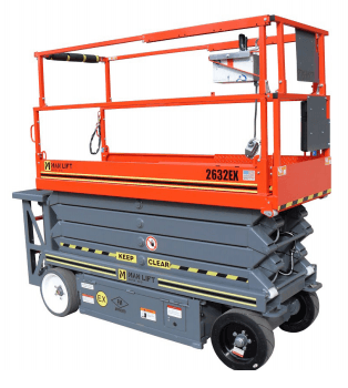 2632EX Explosion Proof Scissor Lift