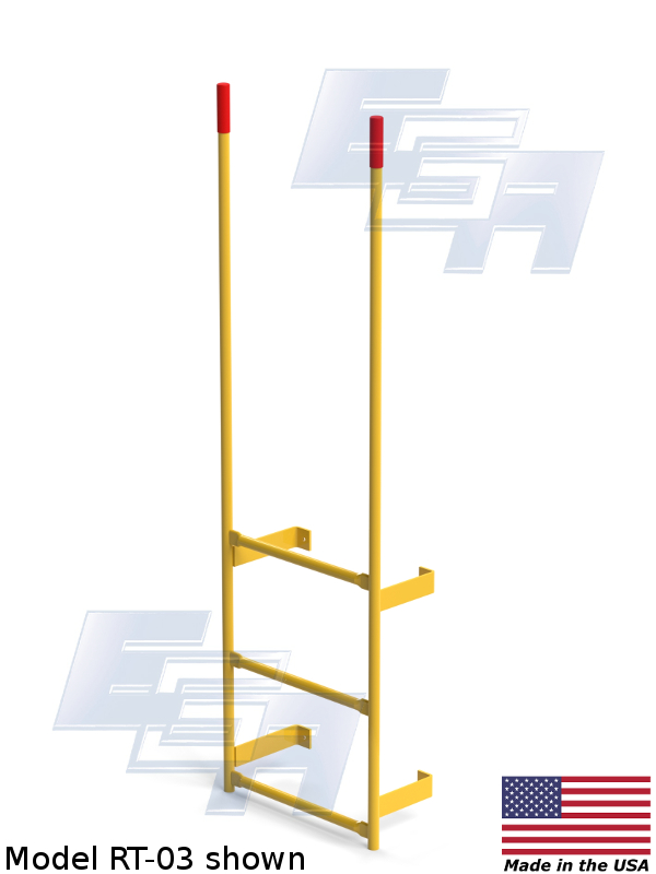 EGA Products Wall-Mount Walk-through Steel Dock Ladder (MRT – SERIES) manufacturer image