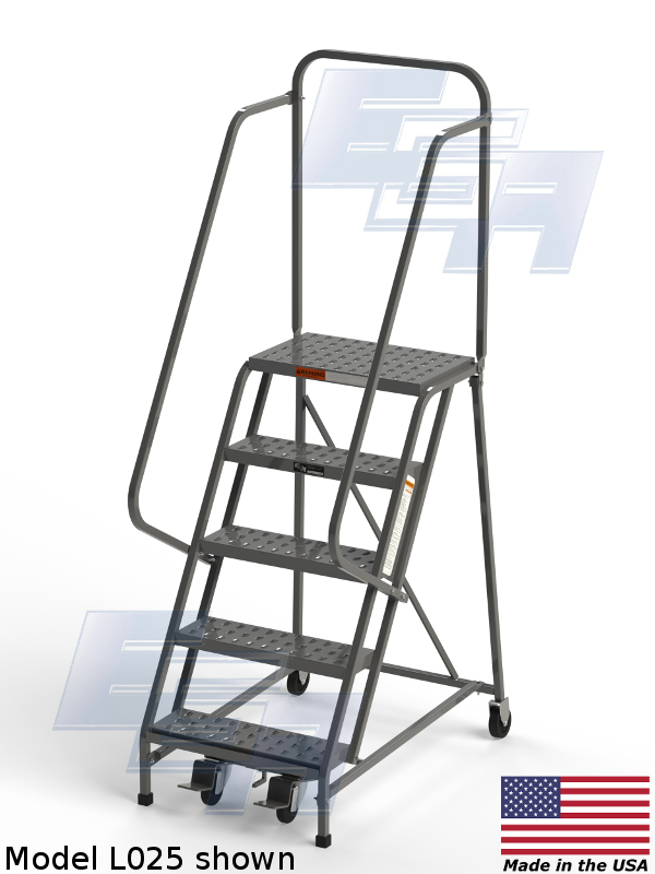 EGA Products Industrial Rolling Ladders – Square Tube ∠60º (L – SERIES) manufacturer image