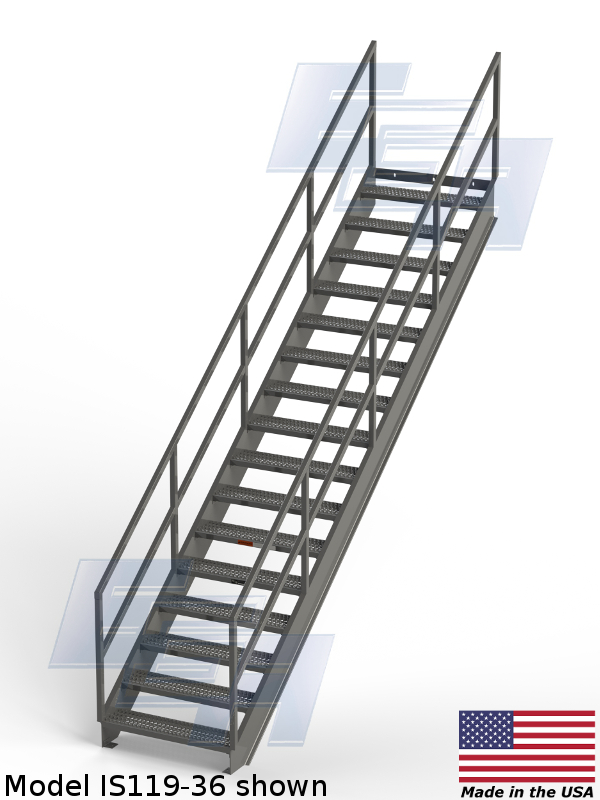 EGA Products Industrial Stairways ∠36.4º (IS – SERIES) manufacturer image