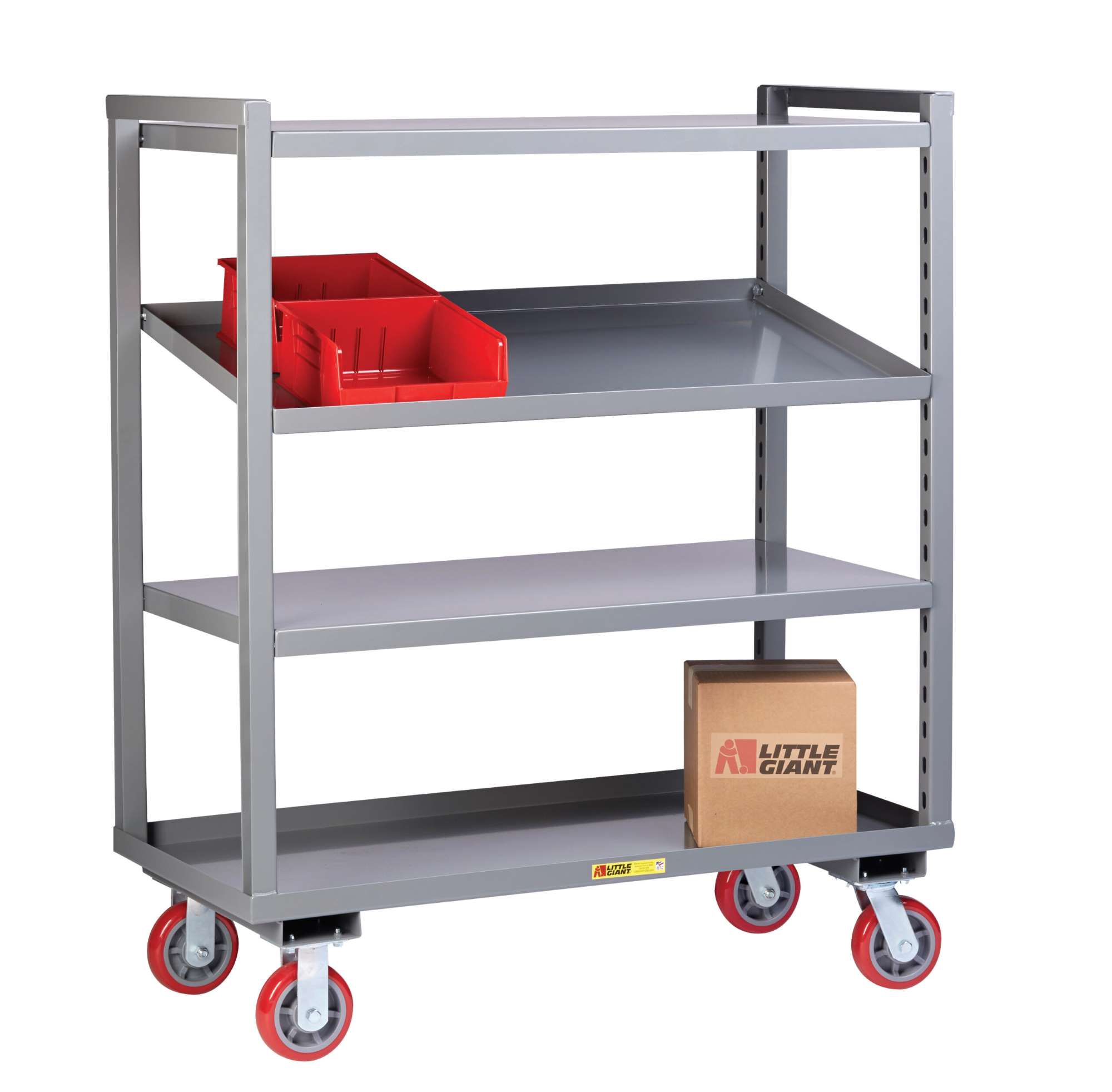 Little Giant industrial equipment Adjustable Height Multi-Shelf Truck manufacturer image