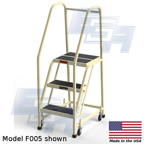 EGA Products Office Rolling Ladders ∠60º (F – SERIES) manufacturer image