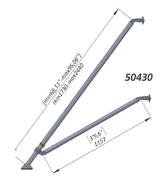Telescopic Scaffold Outrigger — 50430 — product view