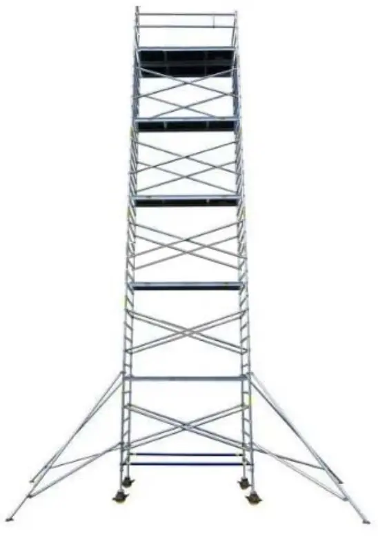 Double-Width 33-Foot Mobile Scaffold Tower — product view