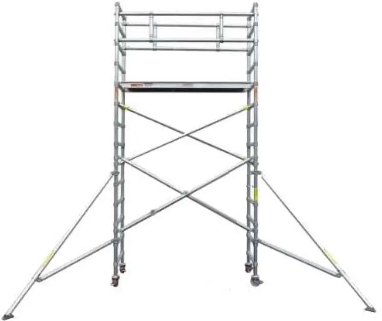Single-Width 10-Foot Mobile Scaffold Tower — product view